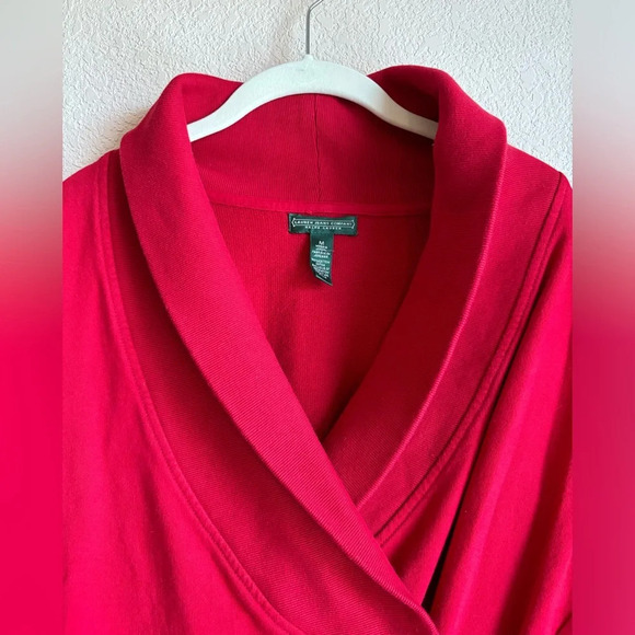 Ralph Lauren Jeans Co Cowl Neck Sweatshirt Wrap Style Dress - Picture 5 of 9